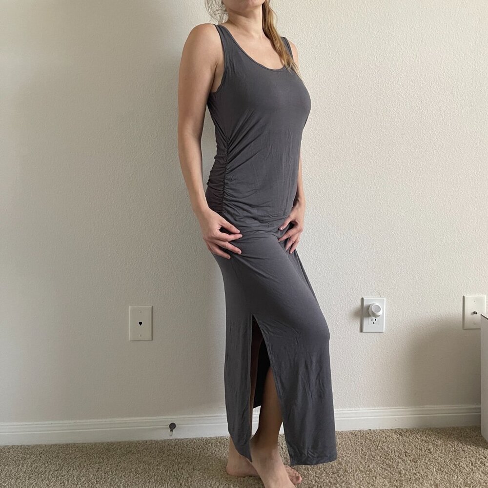 Long maternity pregnancy dress medium size